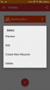 Resume Builder screenshot 3