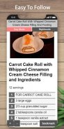 Delicious Carrot Cake Recipe screenshot 2