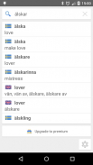 Offline Swedish-English Dict screenshot 1