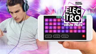 Drum pad electro dj создание музыки битов screenshot 1