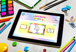 Unicorn Coloring Page. screenshot 2