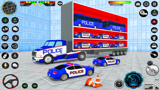 US police Cars Transport truck screenshot 4