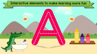 Alphabet & Numbers Tracing Games for Kids screenshot 2