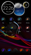 Next Launcher Theme Polygon 3D screenshot 7