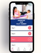 Flat Tummy App - Workout - Exercises For Ladies screenshot 4