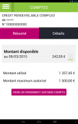 Application mobile GBanque screenshot 4