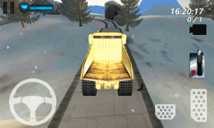 山矿业冰路上的卡车 screenshot 4