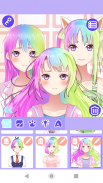 Cute Avatar Factory: Pastel Avatar Dress Up screenshot 2