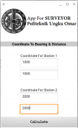 Surveyor Apps Calculation screenshot 1