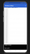 EPython Offline Editor & Compiler screenshot 3