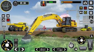 Excavator Construction Game screenshot 2