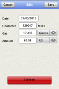 Gasoline Log screenshot 4