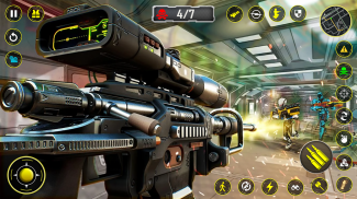 काउंटर आतंकवादी रोबोट शूटिंग गेम: एफपीएस शूटर screenshot 7