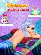 Christmas Makeup & Makeover Salon Games screenshot 0