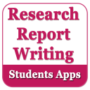 Research Report Writing Icon