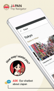 JAPAN Trip Navigator -travel guide, chat screenshot 0