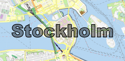 Stockholm Offline City Map