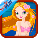 Mermaid Princess Puzzles Icon