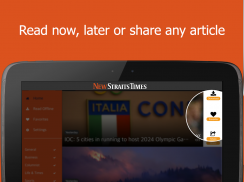 New Straits Times Mobile screenshot 0