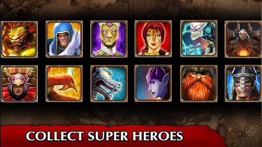Legendary Heroes MOBA Offline - Strategy RPG screenshot 4