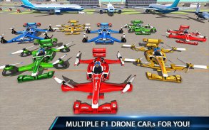 Flying Formula Car Racing Game screenshot 1