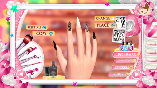 3D Nails Game Manicure Salon screenshot 3