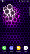 Neon Cells Particles 3D Live Wallpaper screenshot 21