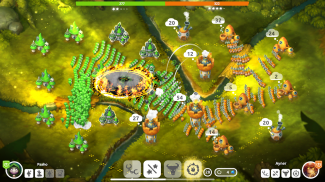 Mushroom Wars 2 - باستراتيجية الزمن الحقيقي (RTS) screenshot 1