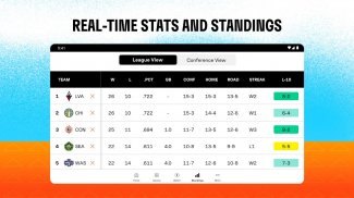 WNBA - Live Games & Scores screenshot 5