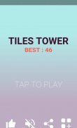 Tiles Tower : build the tower as high as you can screenshot 0