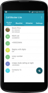 Call Blocker Lite screenshot 2