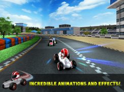 Schnelles Rennauto 3D - Go Kart Rush screenshot 1