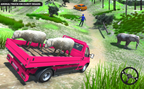 Pickup Truck Cargo Transport D screenshot 2