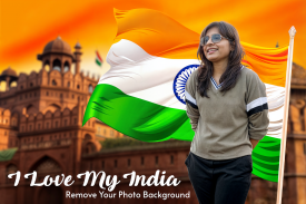 Indian Flag Text Photo Frames screenshot 6