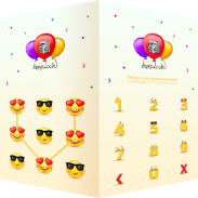 AppLock Theme Emoji screenshot 3
