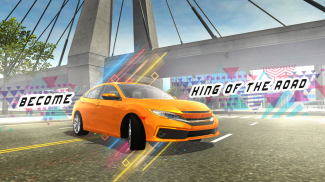 Car Simulator Civic Driver screenshot 1