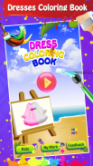 Dress Coloring Book : Dress Toys Coloring screenshot 2