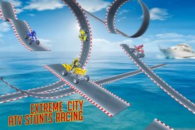 Ramp ATV Bike Stunts: Extreme City GT ATV Race screenshot 10