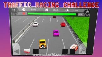 Fast Traffic Racing Challenge Drive Bumper screenshot 1