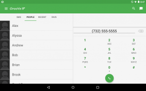 GrooVe IP VoIP Calls & Text screenshot 1