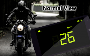 Digital GPS Speedometer Offline-Odometer HUD View screenshot 1