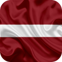 Flag of Latvia Live Wallpaper