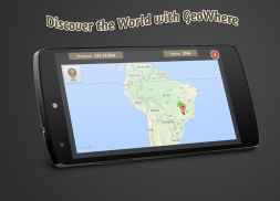 GeoWhere - Viaje Pelo Mundo! screenshot 1