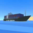 Suez canal stuck ship game Icon