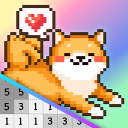 Kawaii Pixel Libro da colorare