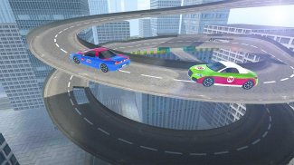 Roof top Car Stunt Driver screenshot 2