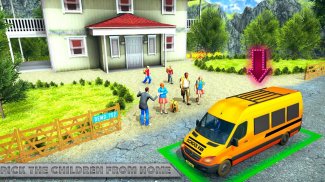 Offroad School Van Driving: Minibus Simulator 2019 screenshot 4