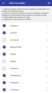 Convertisseur d'unité screenshot 4