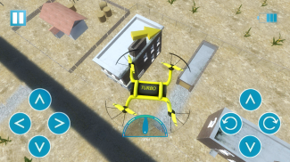 Drone Lander Simulator 3D - Free Flight Game screenshot 4