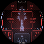 Body Scanner Watch Face screenshot 11